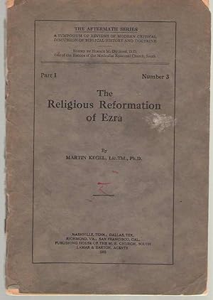 Imagen del vendedor de The Religious Reformation Of Ezra a la venta por Dan Glaeser Books