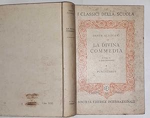 La divina commedia. Purgatorio. Volume secondo. A cura di Pietrobono.