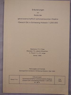 Erläuterungen zur Karte der geowissenschaftlich schützenswerten Objekte in Schleswig-Holstein 1:2...