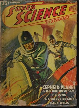 Imagen del vendedor de SUPER SCIENCE Stories: November, Nov. 1940 a la venta por Books from the Crypt