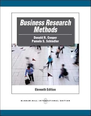 Bild des Verkufers fr Business Research Methods zum Verkauf von WeBuyBooks