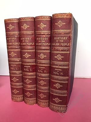 A SHORT HISTORY OF THE ENGLISH PEOPLE Illustrated Edition (4 volumes)