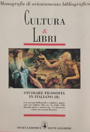 Immagine del venditore per Studiare filosofia in italiano (II). Storia della filosofia antica e medievale. venduto da FIRENZELIBRI SRL