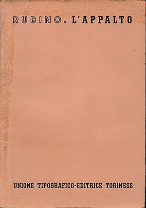 Imagen del vendedor de L'appalto, vol. 7, tomo III a la venta por librisaggi