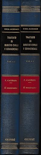 Il contratto, vol. XXI, tomi I-II. Due volumi