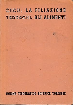 Imagen del vendedor de Trattato di Diritto Civile Italiano. La filiazione. Gli alimenti . (vol. 3/tomo 2, fasc. 1 e 2) a la venta por librisaggi