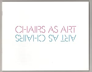 Bild des Verkufers fr Chairs As Art zum Verkauf von Jeff Hirsch Books, ABAA