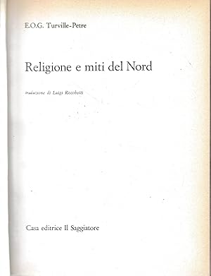 Image du vendeur pour Religione e miti del Nord mis en vente par librisaggi