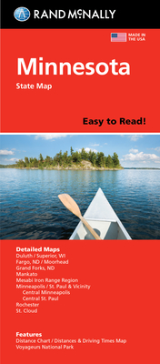 Immagine del venditore per Rand McNally Easy to Read: Minnesota State Map (Paperback or Softback) venduto da BargainBookStores