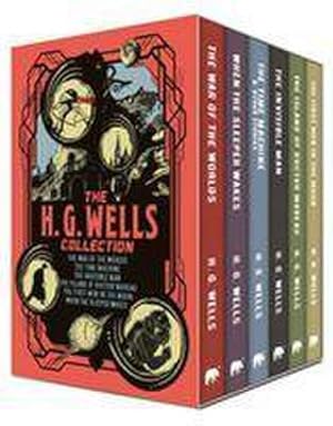 Imagen del vendedor de The H. G. Wells Collection : Deluxe 6-Book Hardback Boxed Set a la venta por AHA-BUCH GmbH