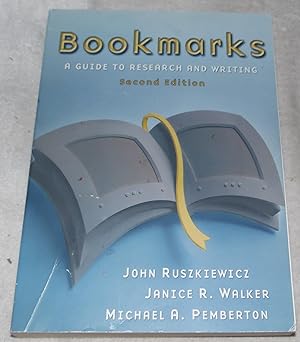 Bild des Verkufers fr Bookmarks: A Guide to Research and Writing (2nd Edition) zum Verkauf von Pheonix Books and Collectibles