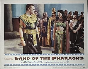 Image du vendeur pour Land of the Pharaohs Lobby Card #4 1955 Jack Hawkins, Joan Collins mis en vente par AcornBooksNH