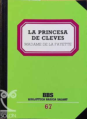 Seller image for La Prncesa de Clves for sale by LIBRERA SOLN