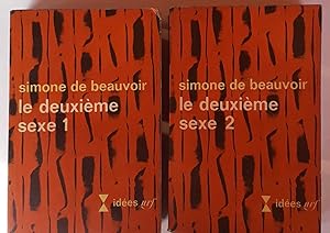Image du vendeur pour Le deuxieme sexe Volume I II mis en vente par librisaggi