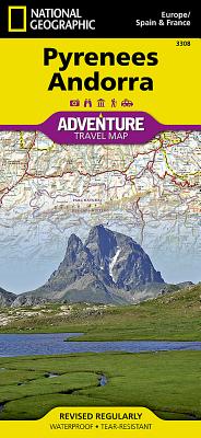 Seller image for Pyrenees Andorra Adventure Travel Map: France, Spain (Sheet Map, Folded) for sale by BargainBookStores
