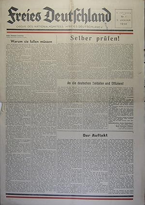 Freies Deutschland. Organ des Nationalkomitees Freies Deutschland. 2. Jahrgang, Nr. 1 - 45 (1. Ja...
