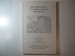 Image du vendeur pour RICARDO PIGLIA CONVERSACIN EN PRINCETON. mis en vente par Costa LLibreter