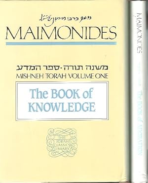 Seller image for Mishneh Torah. Volume 1: The Book of Knowledge. Edited according to the Bodleian (Oxford) Codex with Introduction, Biblical and Talmudical References, Notes and English Translation by Moses Hyamson. Volume 2: The Book of Adoration. Edited according to the Bodleian (Oxford) Codex with an English Translation by Moses Hyamson. The Talmudical References and Hebrew Footnotes by Chaim M. Brecher. [Mishnah Torah Sefer Ahavah Le-Rabeinu Moshe Ha-Rabbi Maimon]. for sale by Antiquariat Axel Kurta