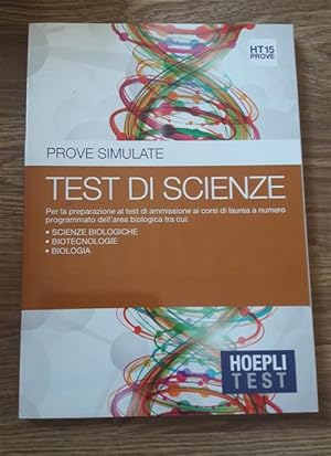 Immagine del venditore per Prove Simulate Test Di Scienze venduto da Piazza del Libro