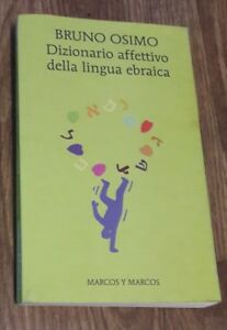 Image du vendeur pour Dizionario Affettivo Della Lingua Ebraica mis en vente par Piazza del Libro