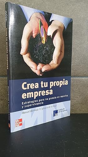 Imagen del vendedor de Bermejo Snchez, Crea tu propia empresa : estrategias para su puesta en marcha y supervivencia a la venta por Lauso Books