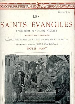 Seller image for Les Saints vangiles Livraison N 21 Notes d'art for sale by Le-Livre