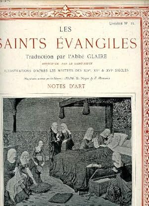 Seller image for Les Saint vangiles Livraison N 22 Notes d'art for sale by Le-Livre