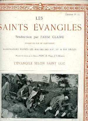 Seller image for Les Saints vangiles Livraison N 13 L'vangile selon Saint Luc for sale by Le-Livre