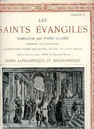 Seller image for Les Saint vangiles Livraison N 23 Index alphabtique et biographique for sale by Le-Livre