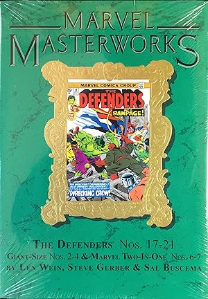 Imagen del vendedor de MARVEL MASTERWORKS Vol. 184 (Gold Foil Variant) - The DEFENDERS Nos. 17-21, GIANT-SIZE Nos. 2-4 & MARVEL TWO-IN-ONE Nos. 6 & 7 a la venta por OUTSIDER ENTERPRISES