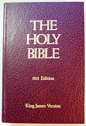 Holy Bible : The 1611 King James Version Burgundy