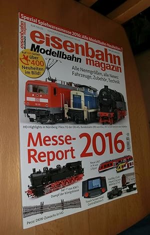 Bild des Verkufers fr Eisenbahn magazin - Spezial Spielwarenmesse 2016 zum Verkauf von Dipl.-Inform. Gerd Suelmann