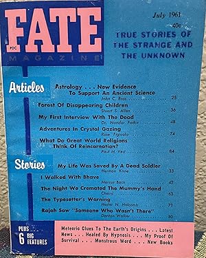 Fate Magazine True Stories of the Strange and the Unknown