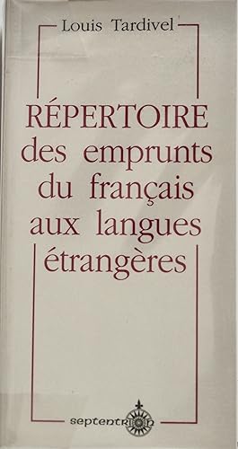 Repertoire des emprunts du français aux langues étrangères