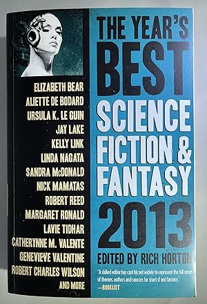 Seller image for The Year's Best Science Fiction & Fantasy, 2013 Edition [SIGNED] for sale by Space Age Books LLC