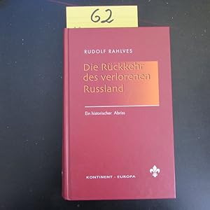 Imagen del vendedor de Die Rckkehr des verlorenen Russland - Ein historischer Abriss a la venta por Bookstore-Online