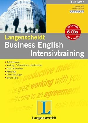 Immagine del venditore per Langenscheidt Business English Intensivtraining - Set mit 6 Audio-CDs und Begleitbuch venduto da Antiquariat Mander Quell