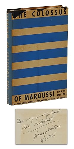 Immagine del venditore per The Colossus of Maroussi venduto da Burnside Rare Books, ABAA