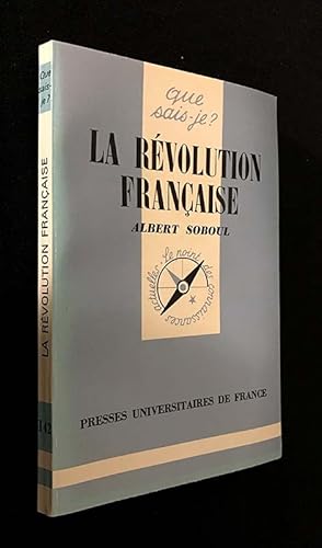 Image du vendeur pour La Rvolution franaise(Que Sais-je) mis en vente par Abraxas-libris