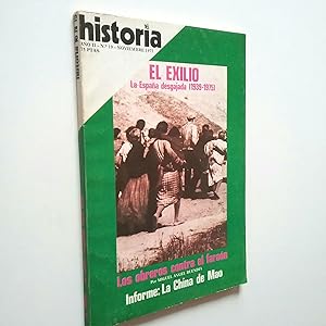 Imagen del vendedor de El exilio. La Espaa desgajada (1939-1975). Los obreros contra el faran. (Historia 16, Ao II, n 19) a la venta por MAUTALOS LIBRERA