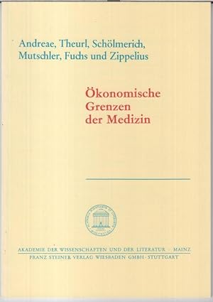 Seller image for konomische Grenzen der Medizin ( = Akademie der Wissenschaften und der Literatur, Abhandlungen der Geistes- und sozialwissenschaftlichen Klasse, Jahrgang 1989, Nr. 14 ). for sale by Antiquariat Carl Wegner
