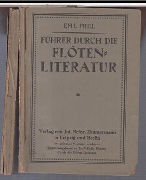 Seller image for Fhrer durch die Flten-Literatur. Groer Katalog enthaltend ber 7500 Nummern. for sale by Antiquariat Carl Wegner