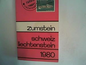 Zumstein Katalog Schweiz / Liechtenstein 1980