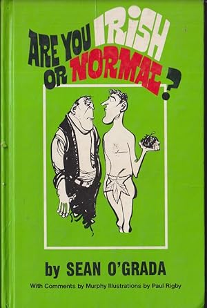 Bild des Verkufers fr Are You Irish or Normal? zum Verkauf von Caerwen Books