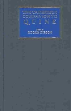 Bild des Verkufers fr Cambridge Companion to Quine zum Verkauf von GreatBookPrices