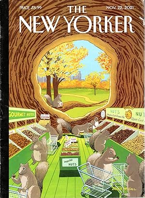 Bild des Verkufers fr The New Yorker Magazine: November 22, 2021 zum Verkauf von Dorley House Books, Inc.