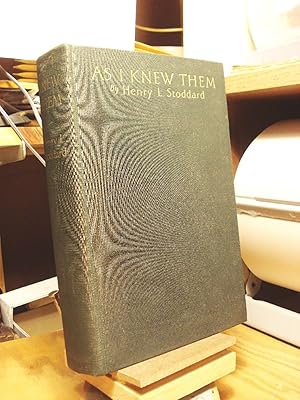 Image du vendeur pour As I Knew Them: Presidents and Politics from Grant to Coolidge mis en vente par Henniker Book Farm and Gifts