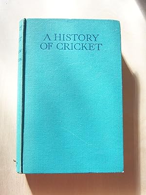 Bild des Verkufers fr A history of cricket / with an introduction by Sir Pelham Warner zum Verkauf von RightWayUp Books