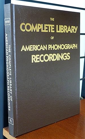 The Complete Library of American Phonograph Recordings, 1959