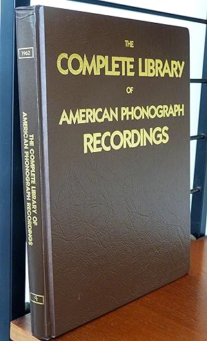The Complete Library of American Phonograph Recordings 1962